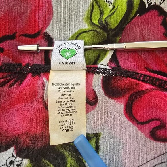 Twik Simons Mini Tube Dress Youth Size Large Vintage Y2K 90s Strapless USA Made - Picture 8 of 8